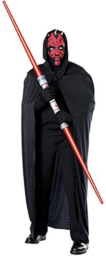 Darth Maul Mask with attached hood, cape.