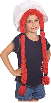 Rag Doll Hat with wig