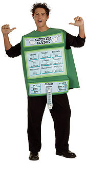 Comical Sperm Bank Costume