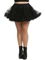 Lace Petticoat Black