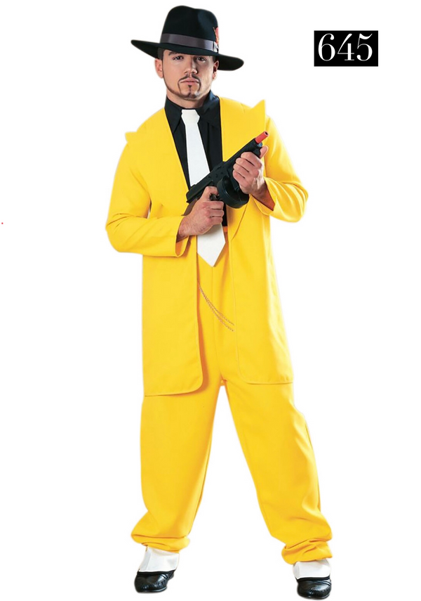 Yellow Zoot Suit Costume